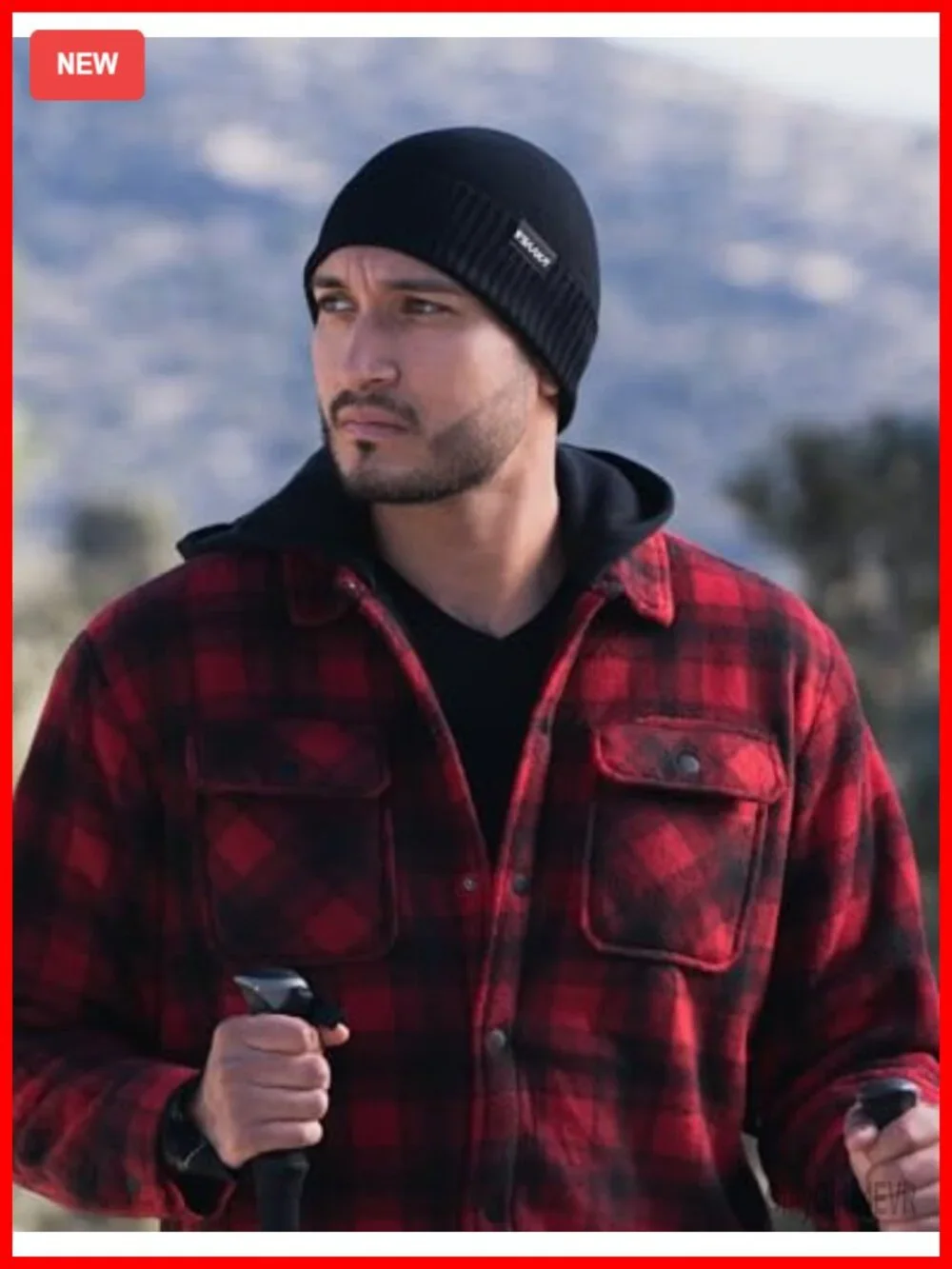 Bamboo Lightweight Beanie - Soft Athletic Winter Hat for Sports